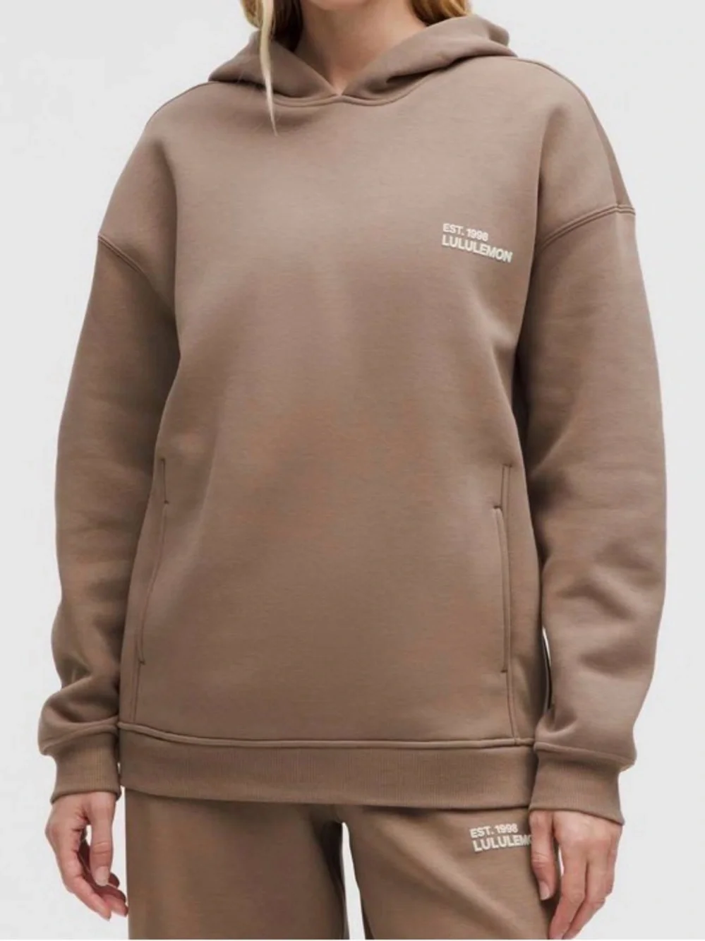 Lululemon Heavyweight Fleece Oversized Hoodie ~ XXS ~ Taupetastic